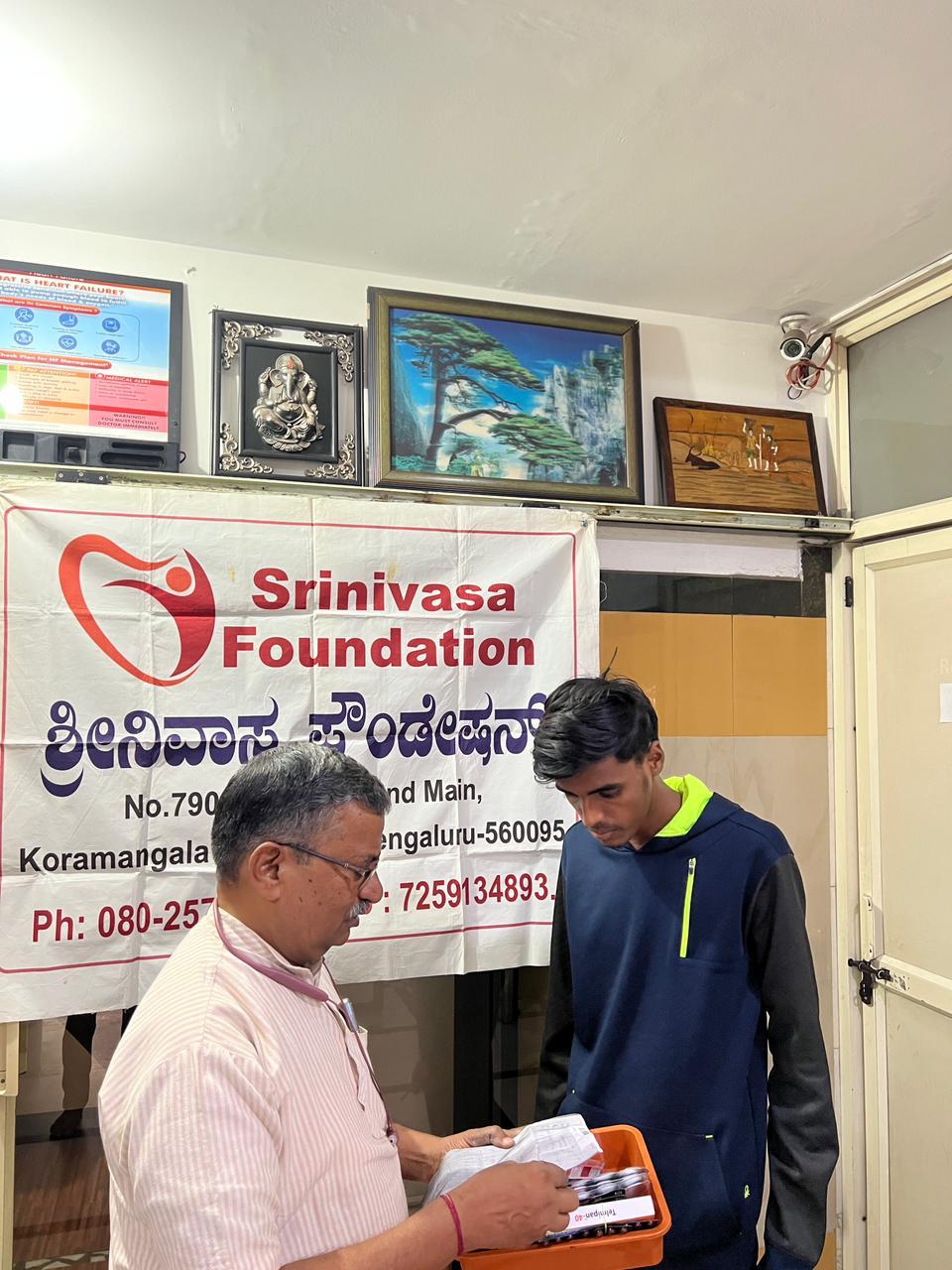 Free Medicine Distribution - Healthcare support program